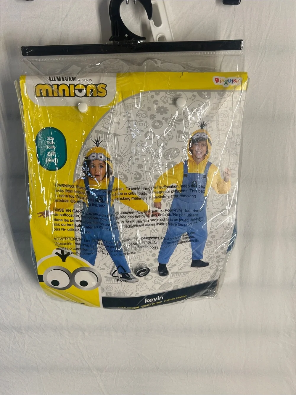 Minions Kevin Kids Yellow & Blue Costume by Disguise